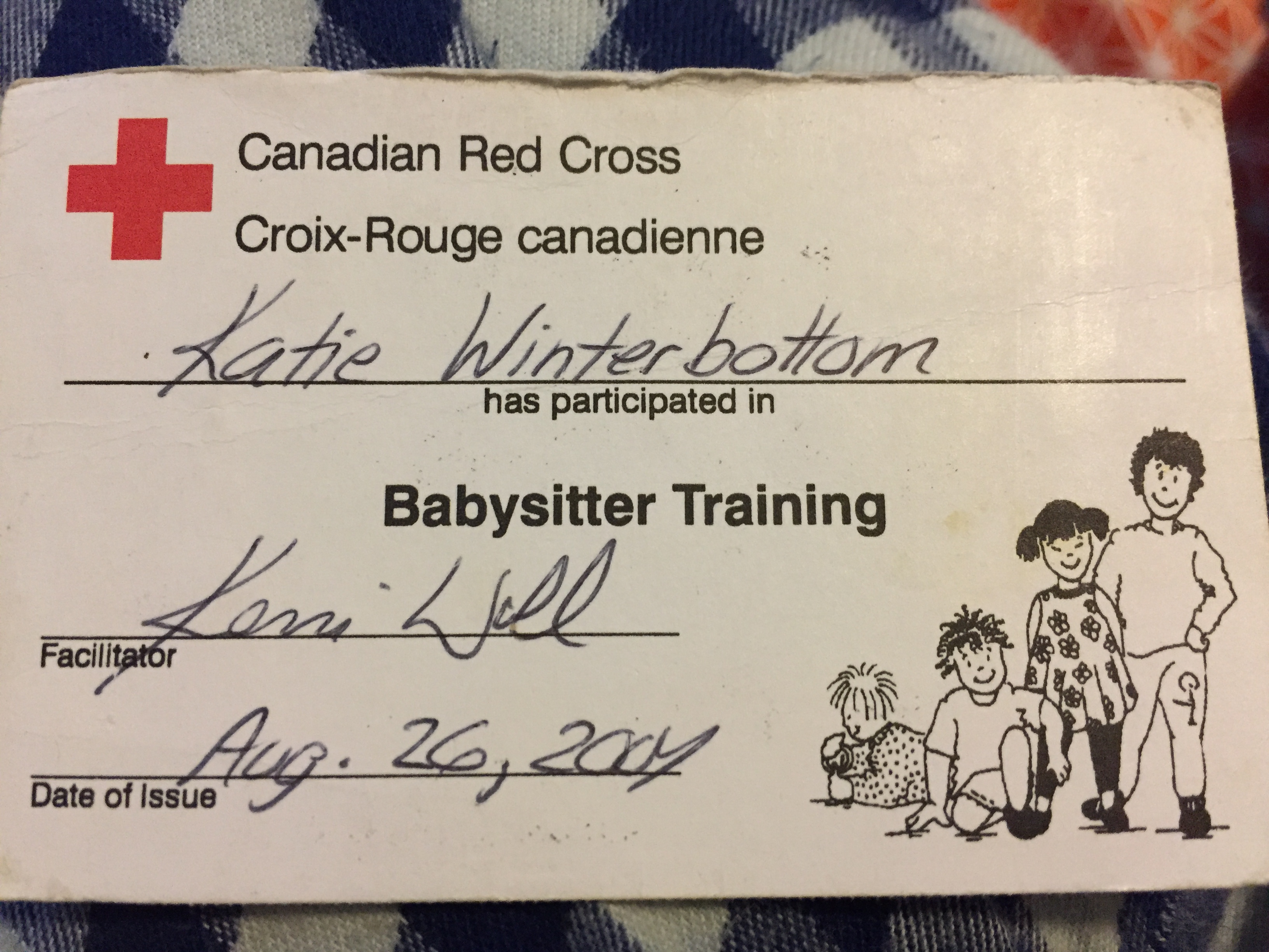 babysitting certification newark nj